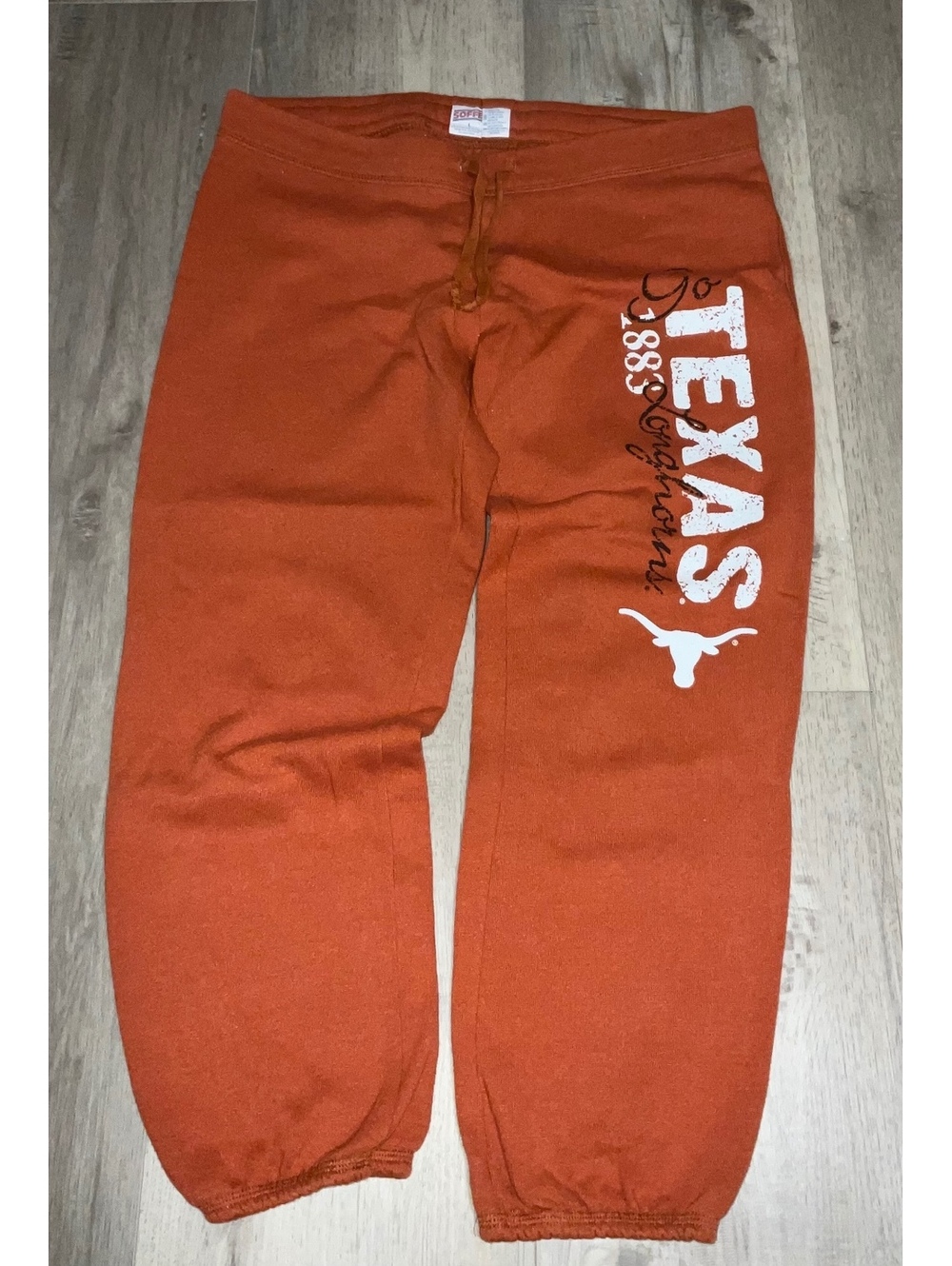 Soffe Texas Longhorns Orange Sweatpants Size Large